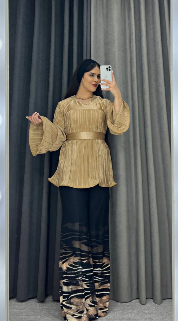 ست شومیز شلوار دلانا 1011 - Image 2
