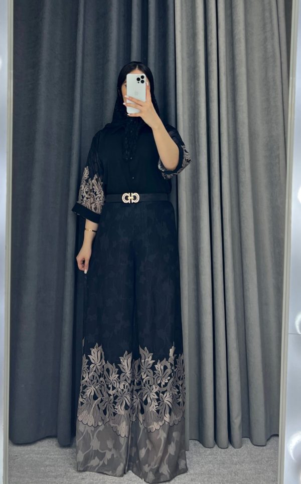 بلوز وشلوار هیدل کد1058 - Image 3