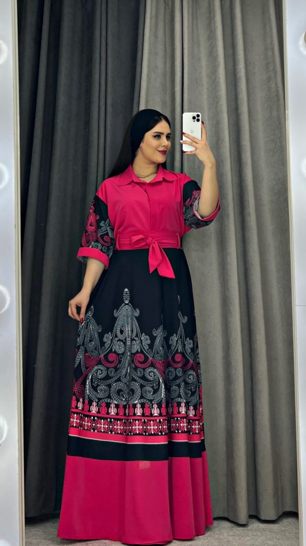 ست شومیز دامن لیزا3 کد 1050
