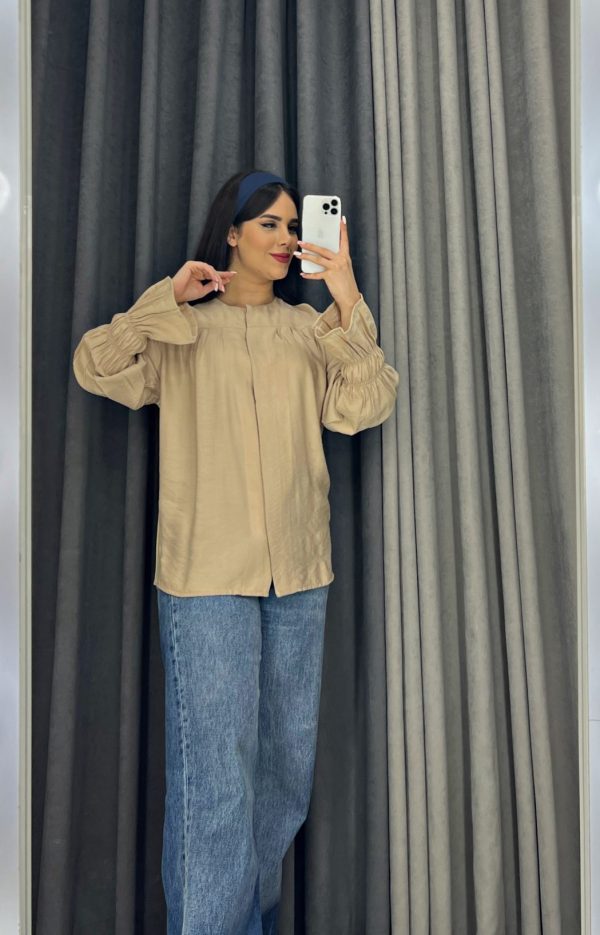 شومیز مانتویی لویی کد 1051 - Image 5