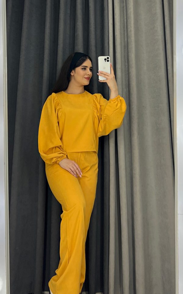 ست بلوز شلوار رونیا کد 1045 - Image 2