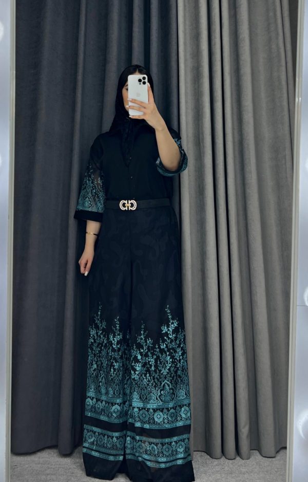 بلوز وشلوار هیدل کد1058 - Image 4